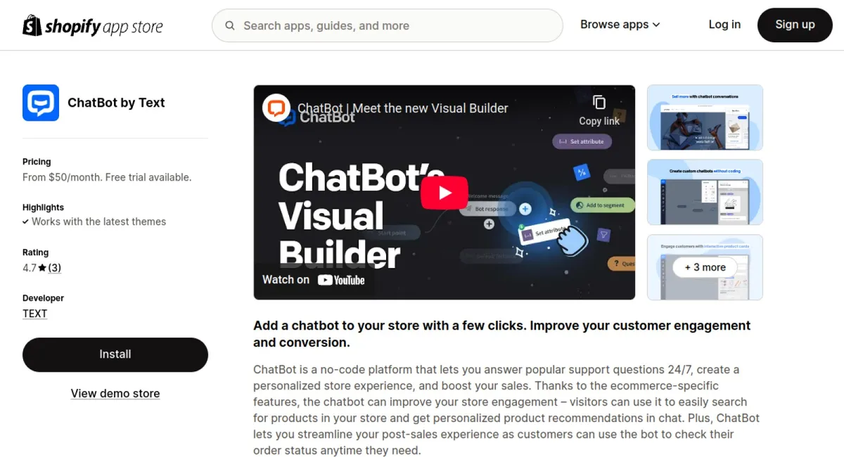 ChatBot by Text cover