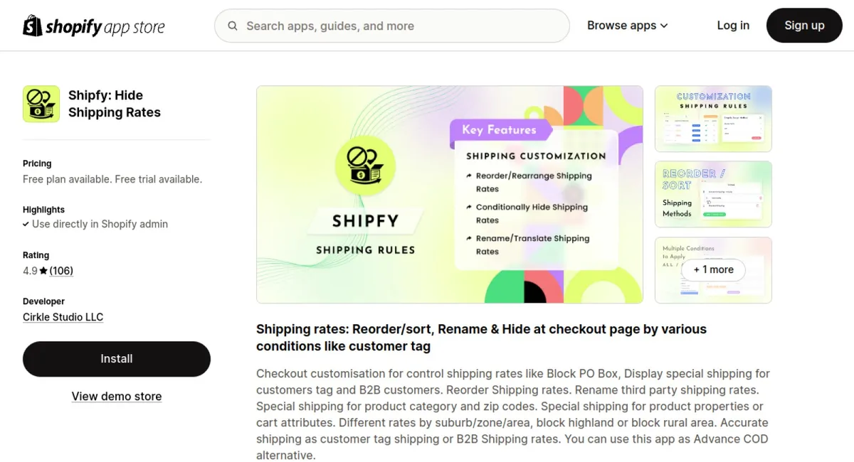 Shipfy: Shipping Rules cover