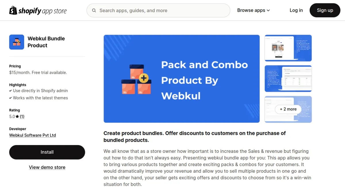 Webkul Bundle Product cover