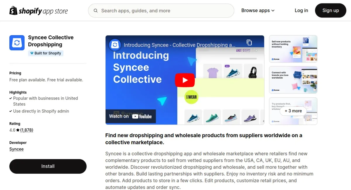 Syncee Collective Dropshipping cover