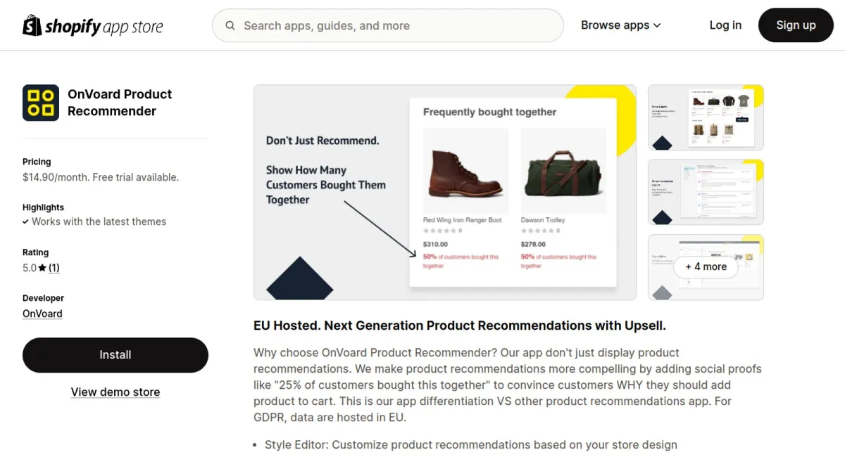 OnVoard Product Recommender cover