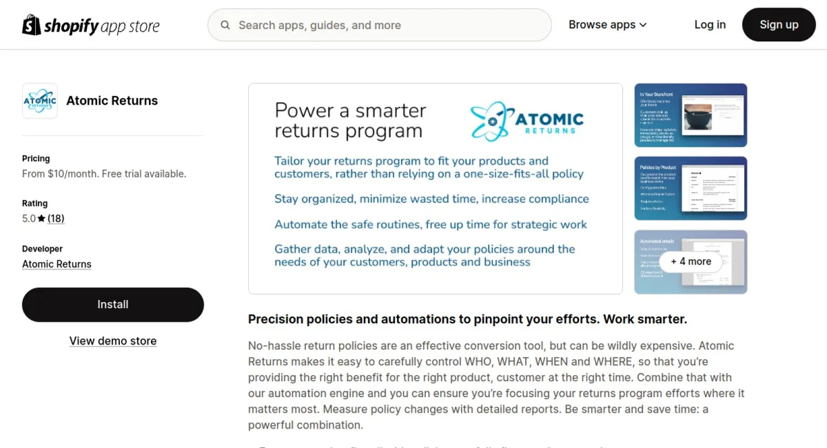 Atomic Returns cover