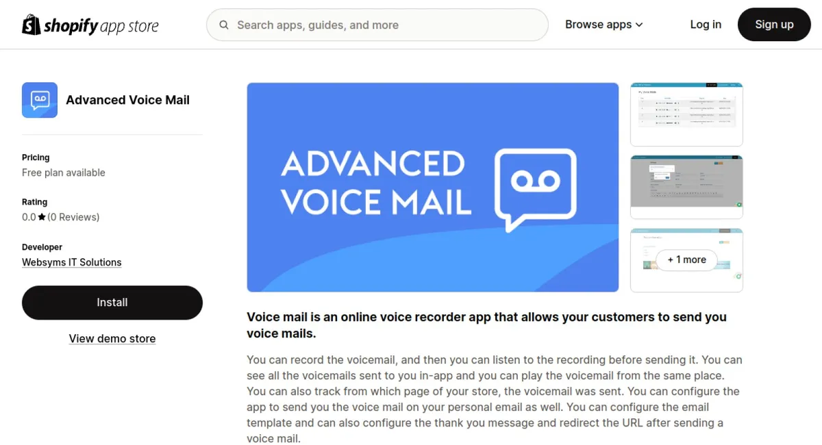 Advanced Voice Mail cover