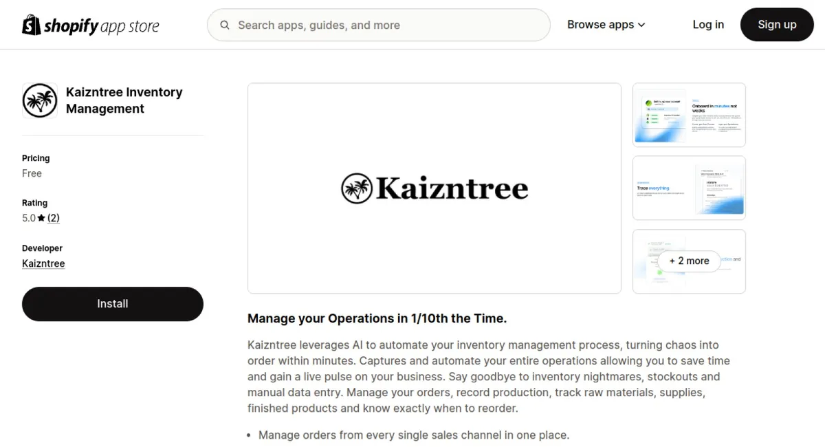 Kaizntree Inventory Management cover