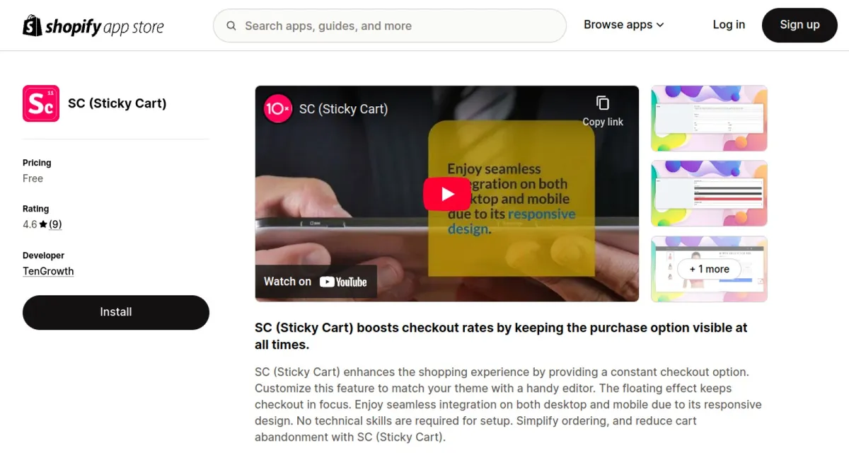 SC (Sticky Cart) cover