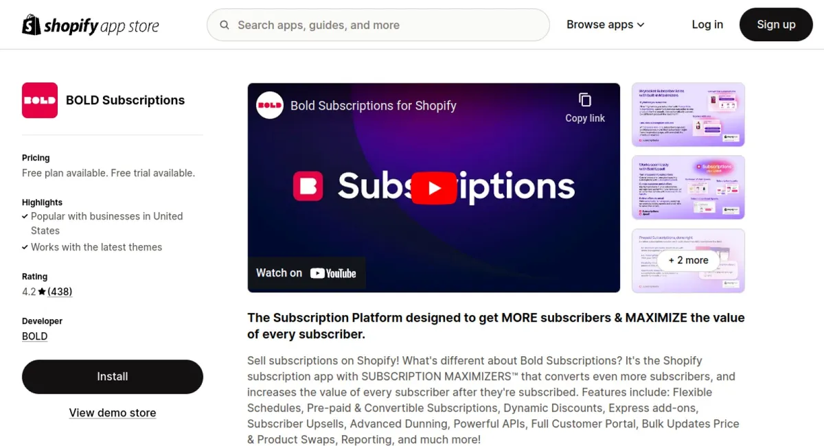 BOLD Subscriptions cover