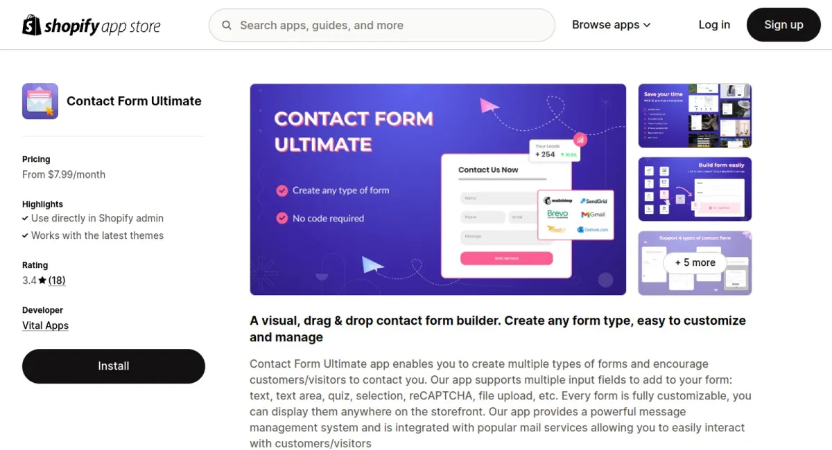 Contact Form Ultimate cover