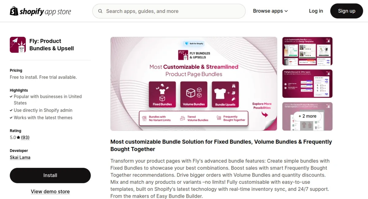 Fly: Bundles &amp; Quantity Break cover
