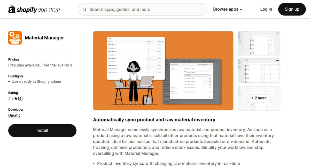 Material Manager cover