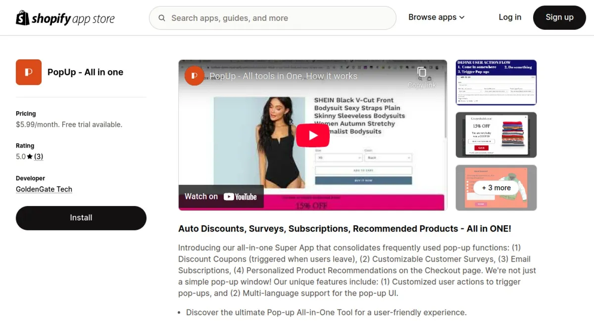 PopUp - All in one cover