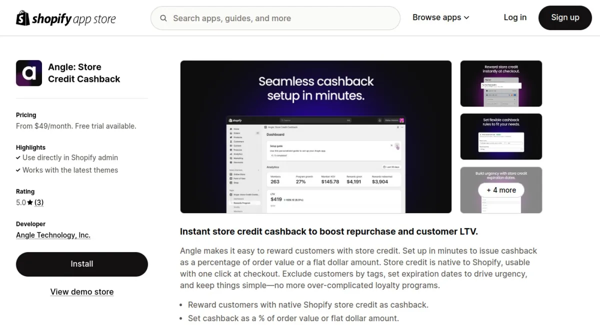 Angle: Store Credit Loyalty cover