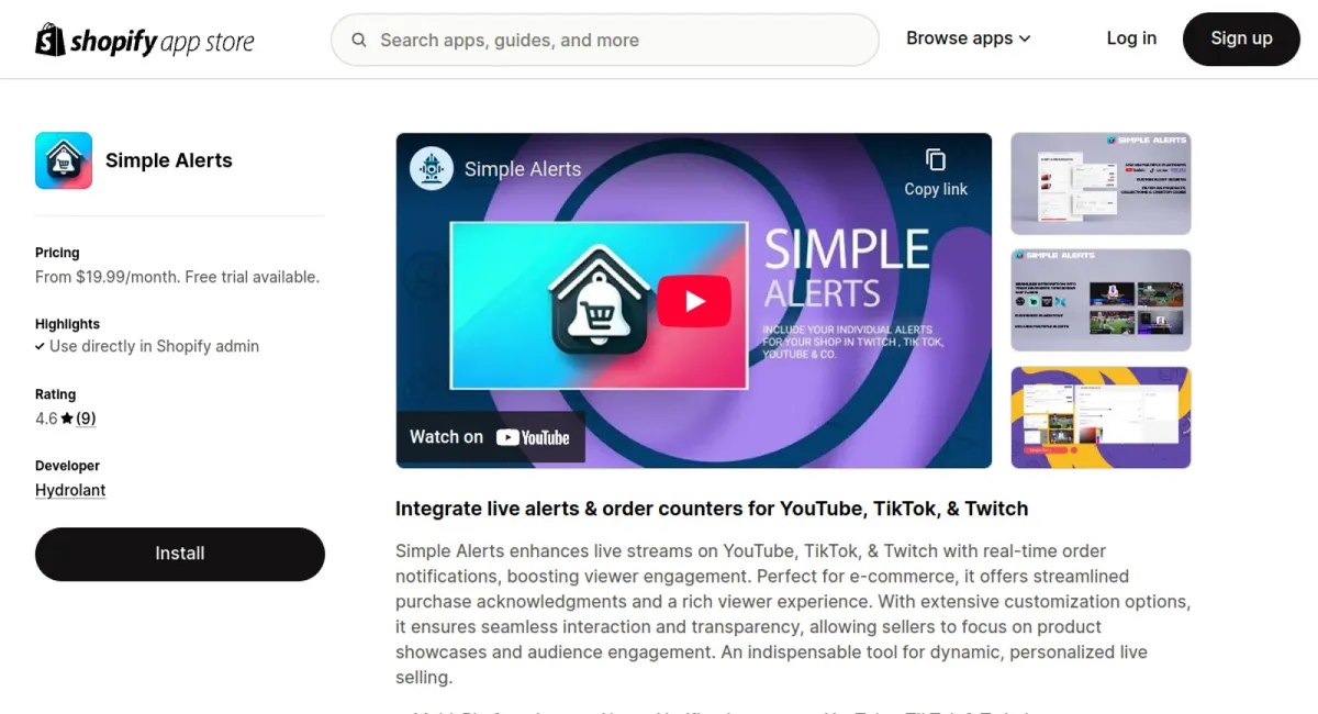 Simple Alerts cover