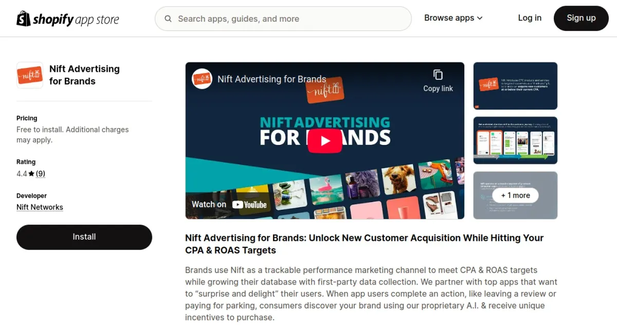 Nift Advertising for Brands cover