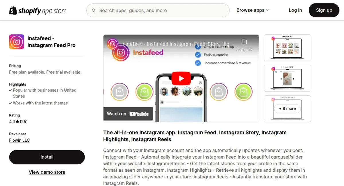 Instafeed - Instagram Feed Pro cover