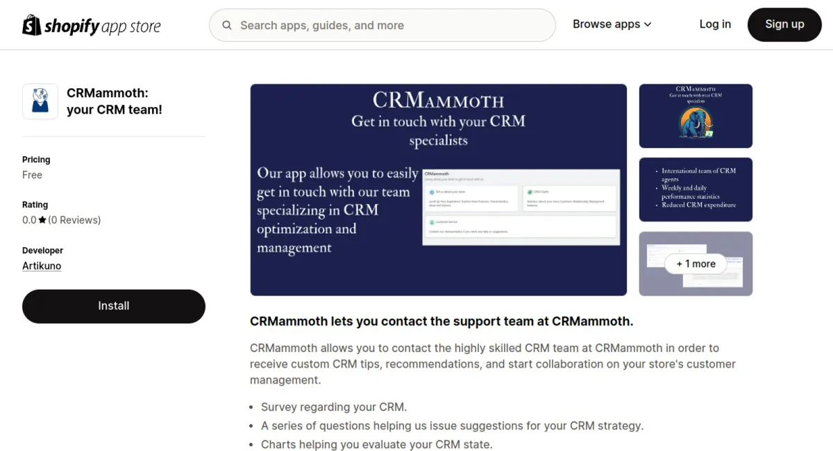 CRMammoth: your CRM team! cover