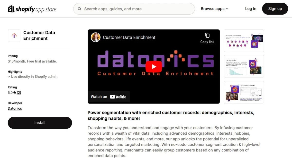 Customer Data Enrichment cover