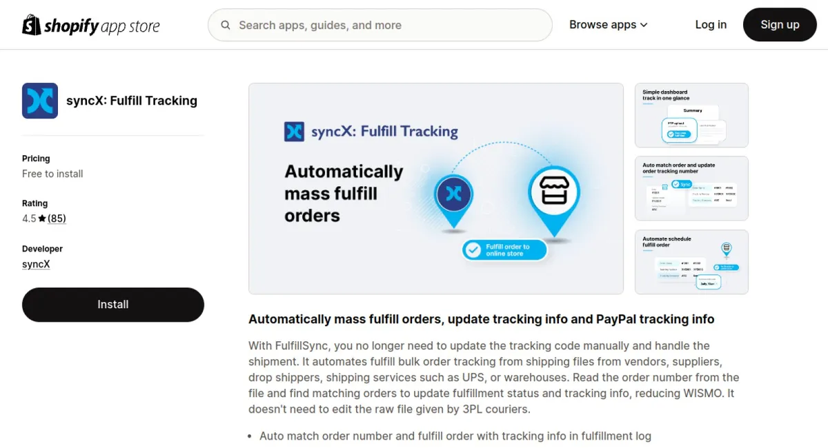 syncX: Fulfillsync cover