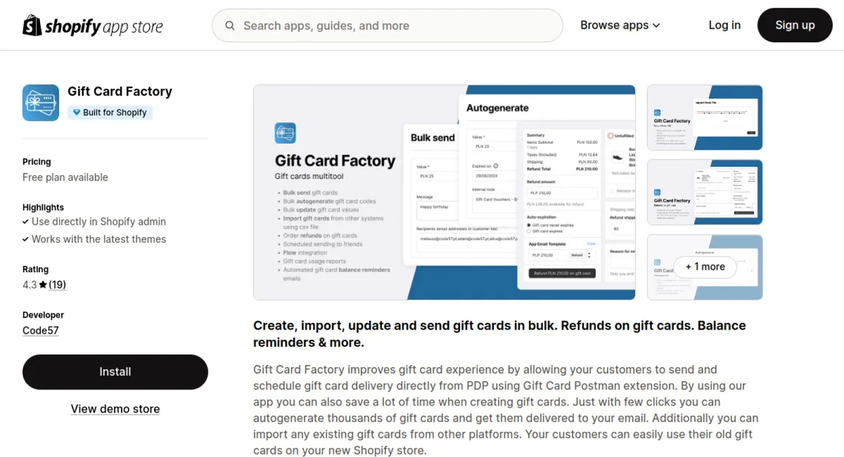 Gift Card Factory cover