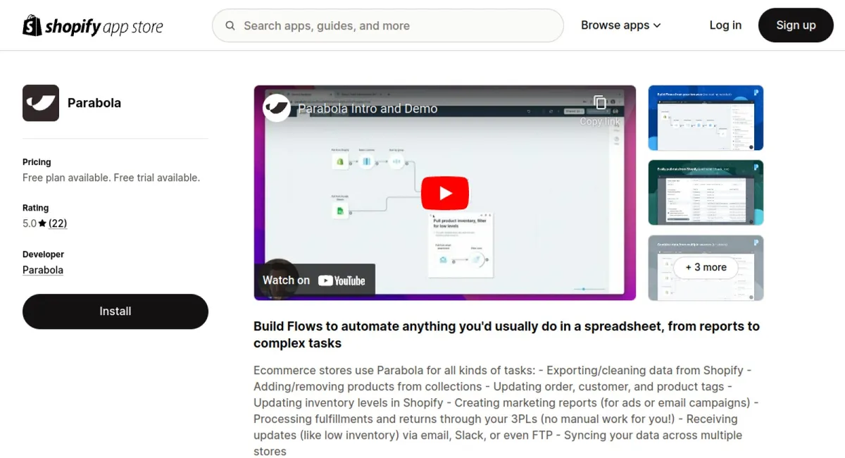 Parabola: Workflow Automation cover