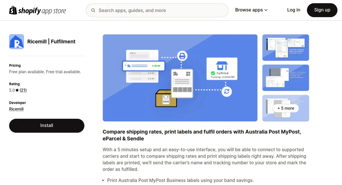 Ricemill | Fulfilment cover