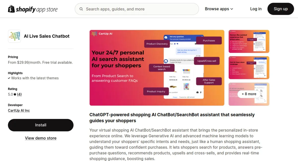 Cartup AI Personalized Search cover