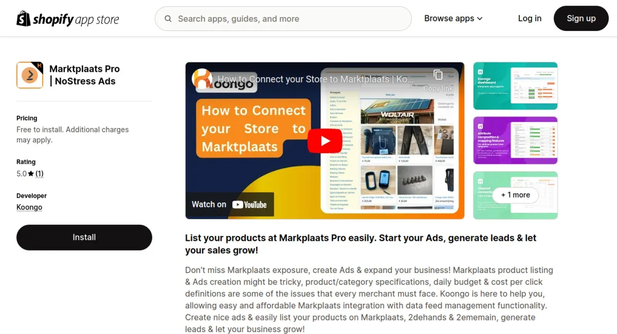 Marktplaats Pro | NoStress Ads cover