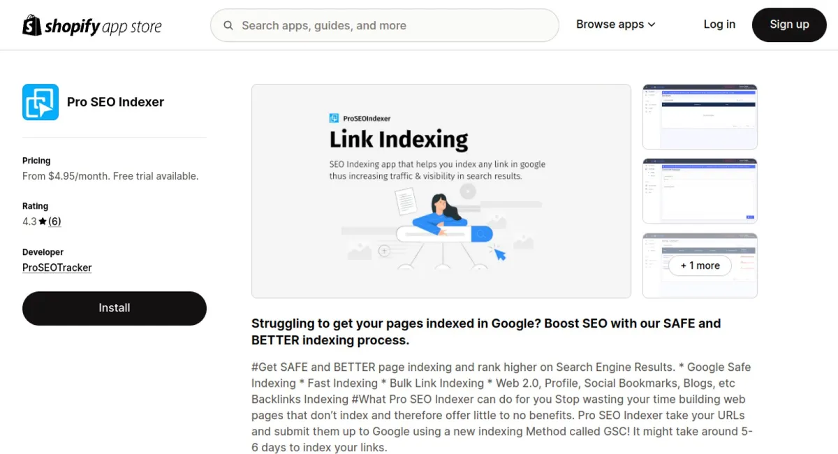 ProSEOIndexer AI SEO Optimizer cover