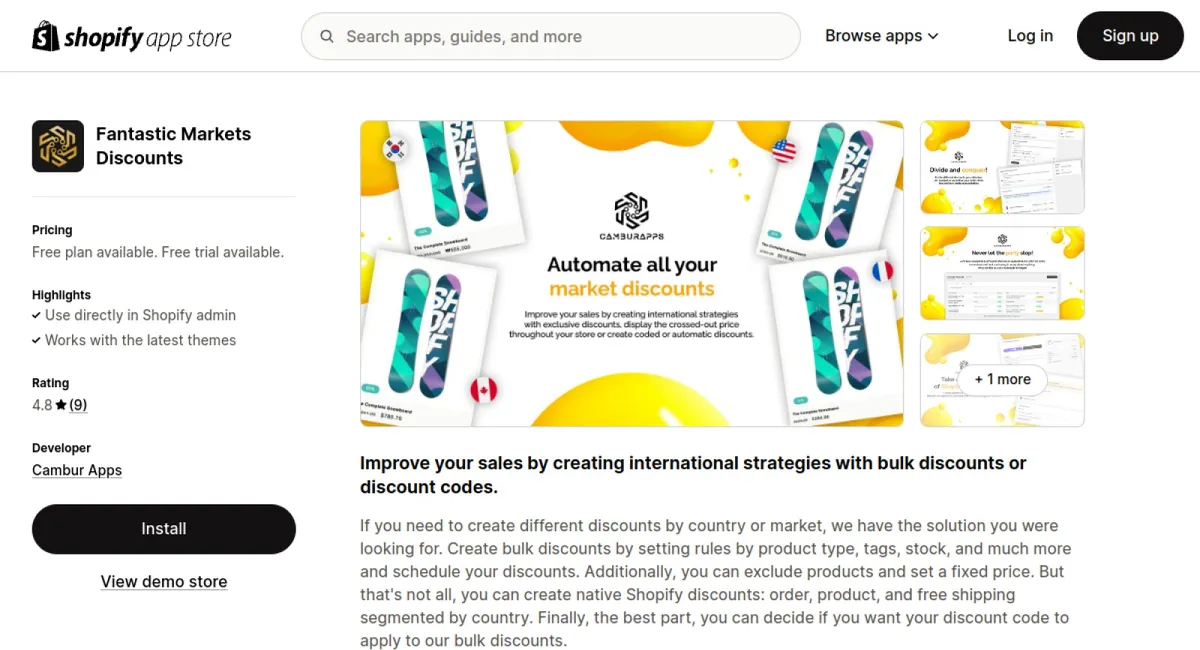 Fantastic Markets Discounts cover