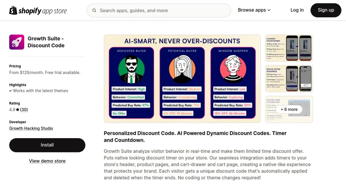 Growth Suite Discount Urgency cover