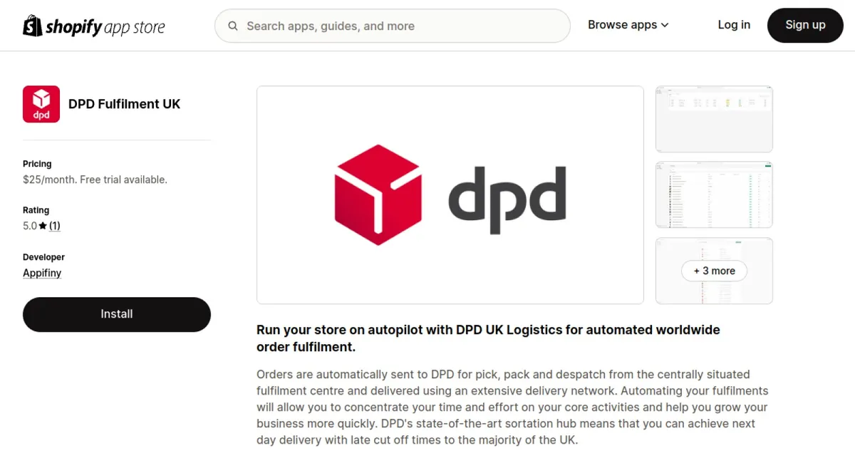 DPD Fulfilment UK cover