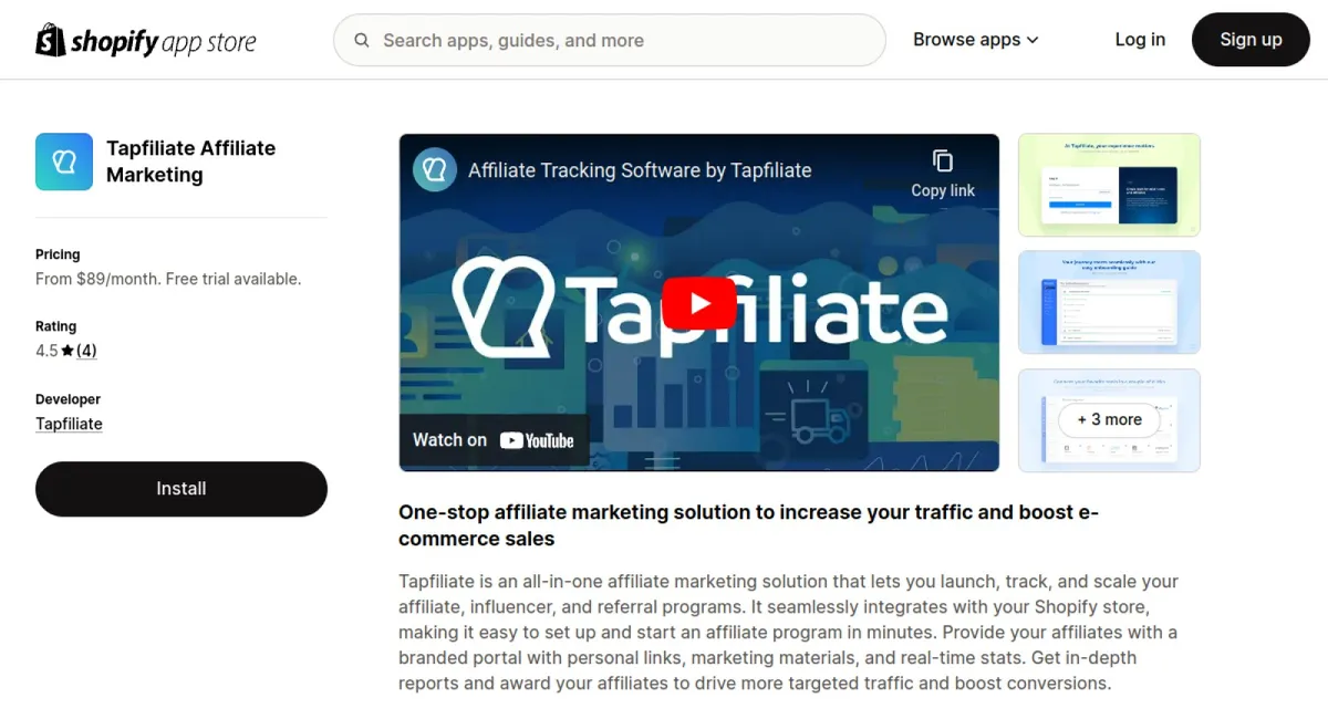 Tapfiliate Affiliate Marketing cover