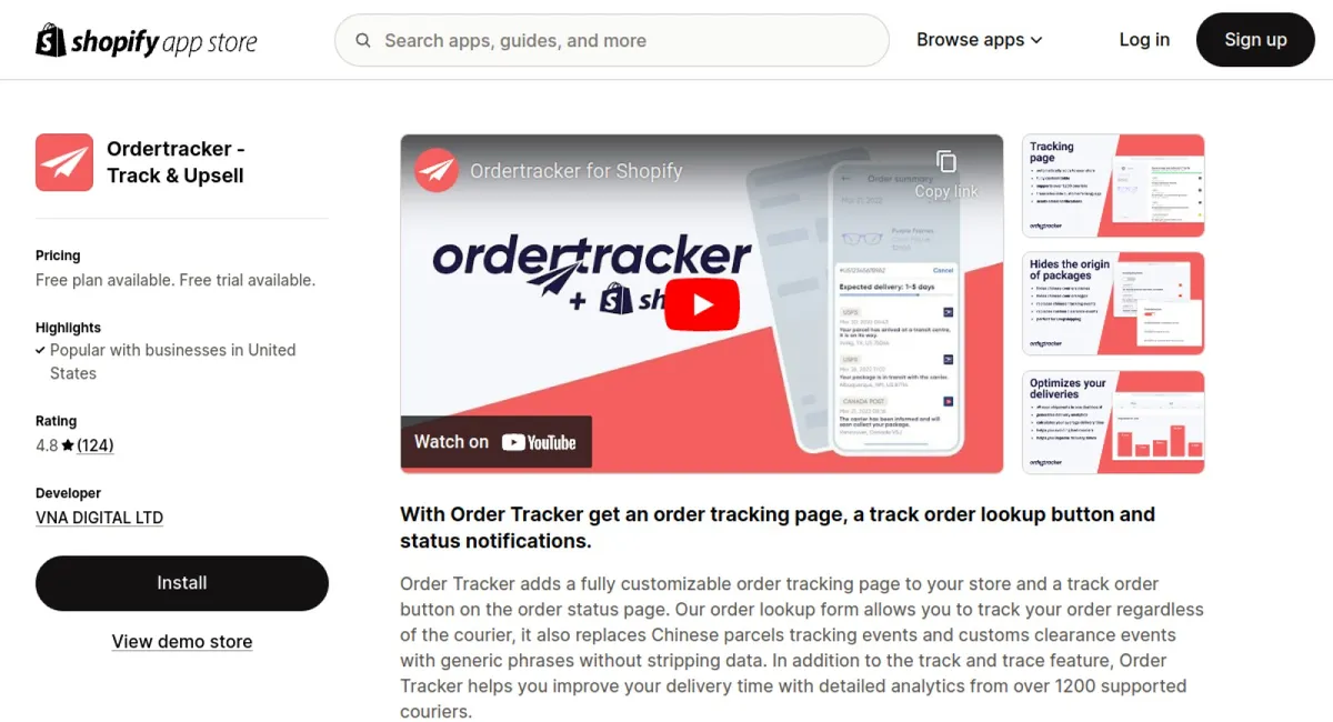 Ordertracker ‑ Track &amp; Upsell cover