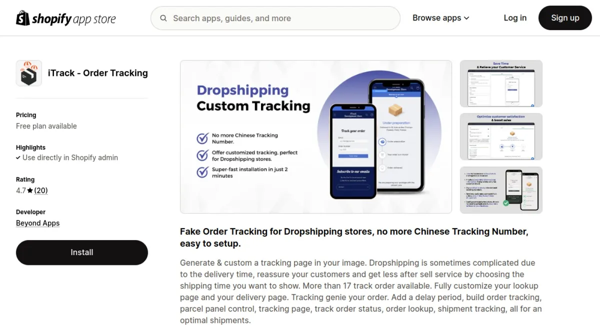 iTrack ‑ Order Tracking cover