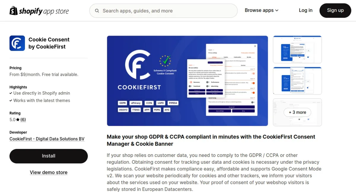 Cookie Consent by CookieFirst cover