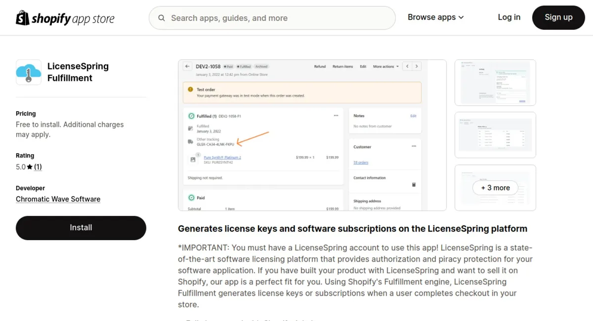 LicenseSpring Fulfillment cover