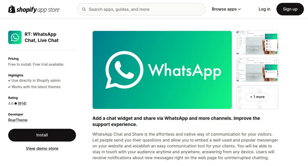 RT: WhatsApp Chat, Live Chat cover