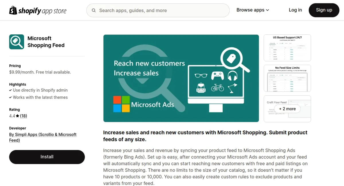 Microsoft Shopping Feed cover