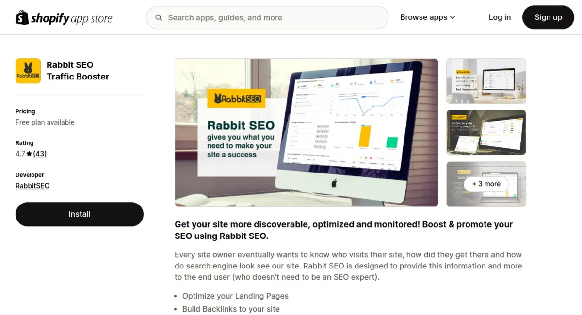 Rabbit SEO Traffic Booster cover