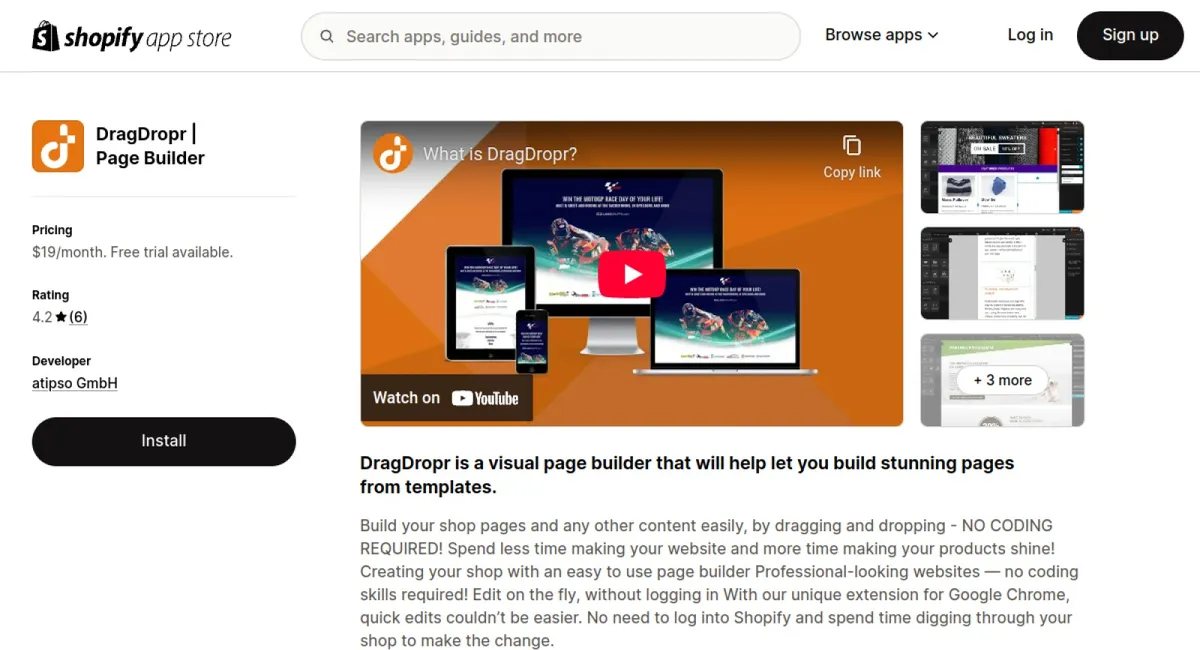DragDropr | Page Builder cover