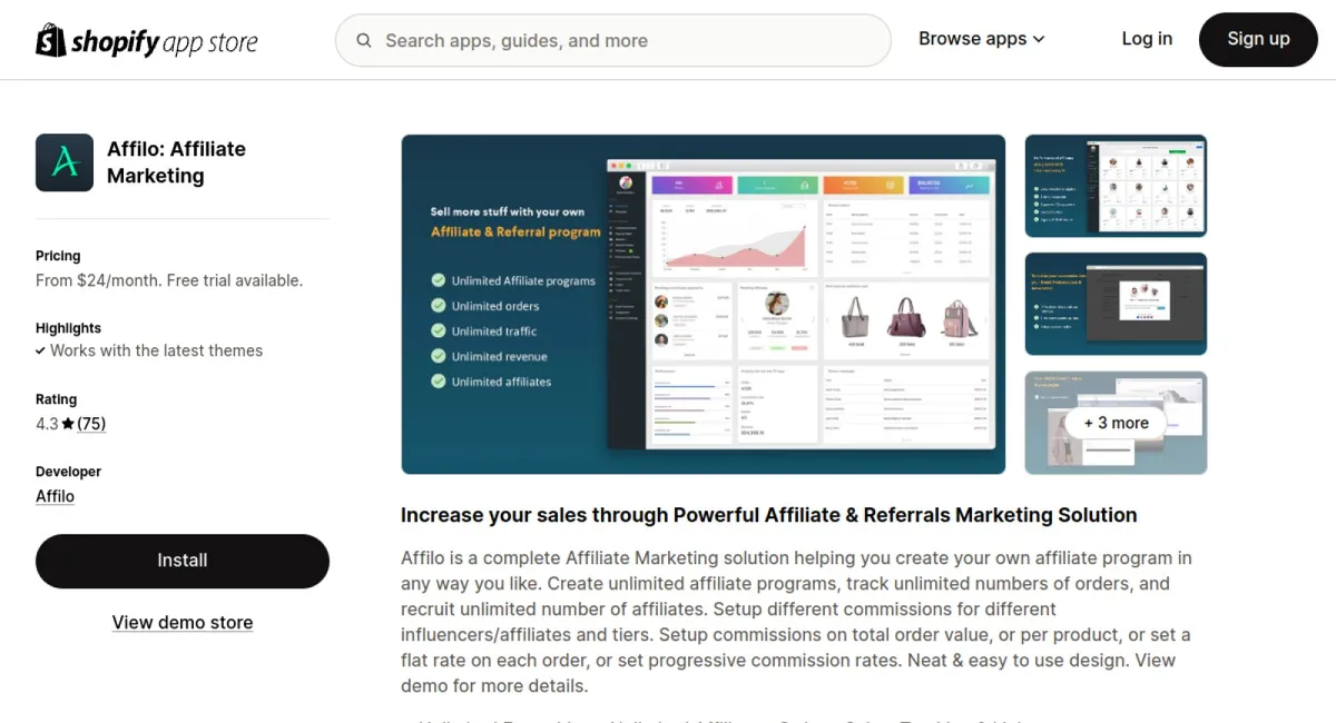 Affilo: Affiliate Marketing cover