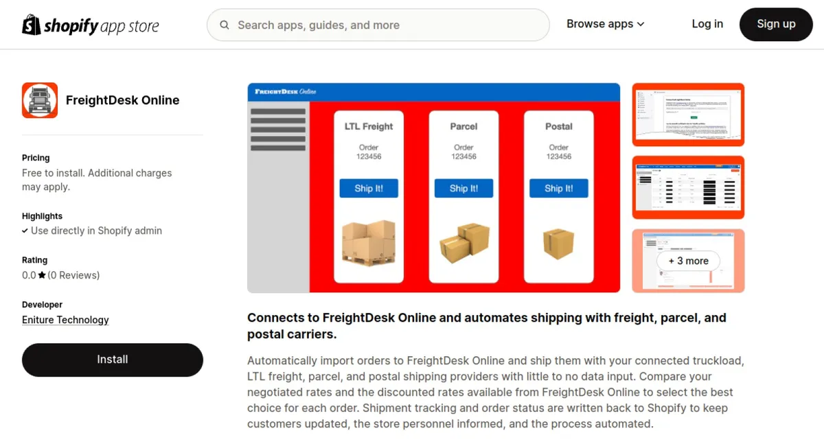 FreightDesk Online cover
