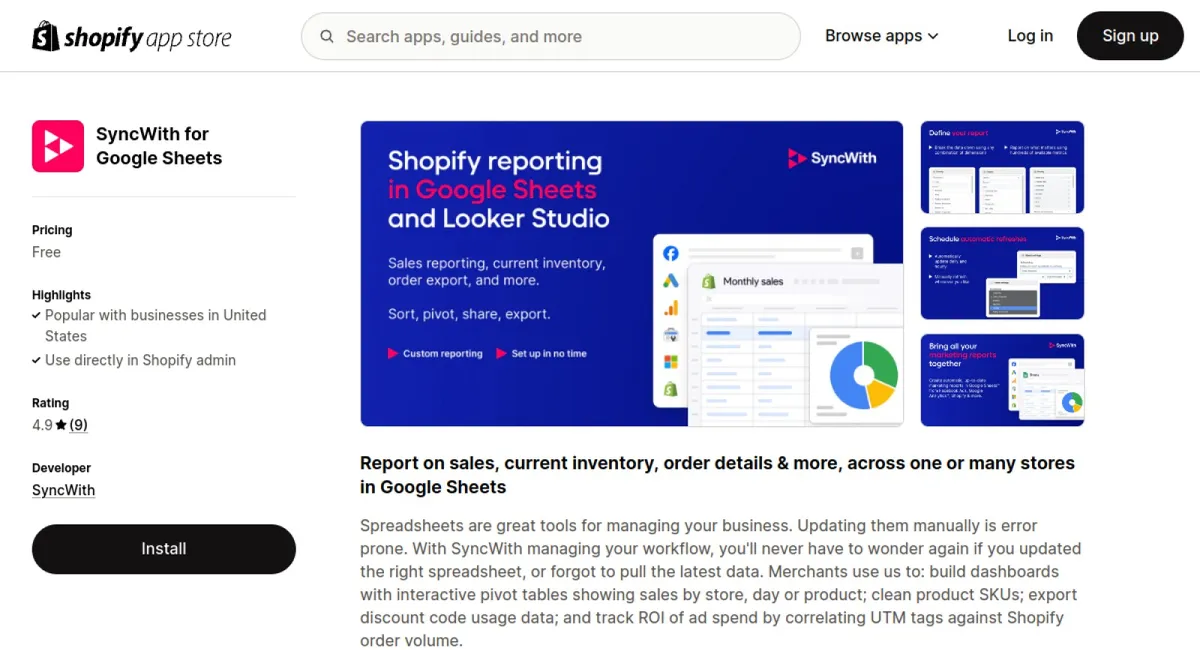 SyncWith for Google Sheets cover