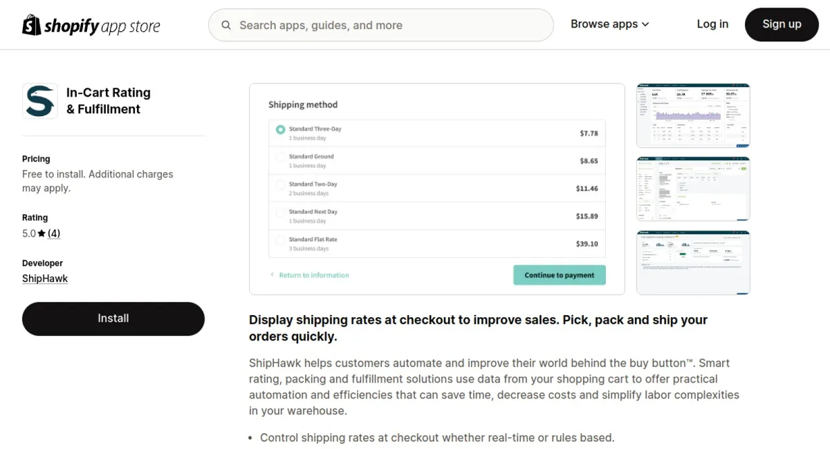 In‑Cart Rating &amp; Fulfillment cover