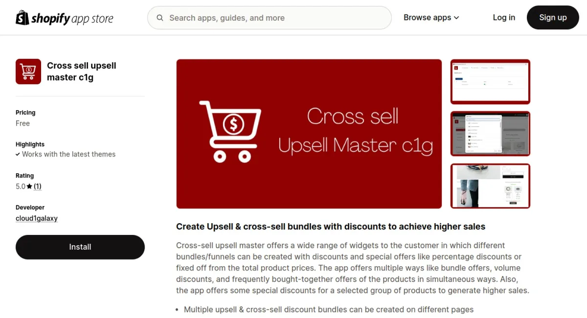 Cross sell upsell master c1g cover