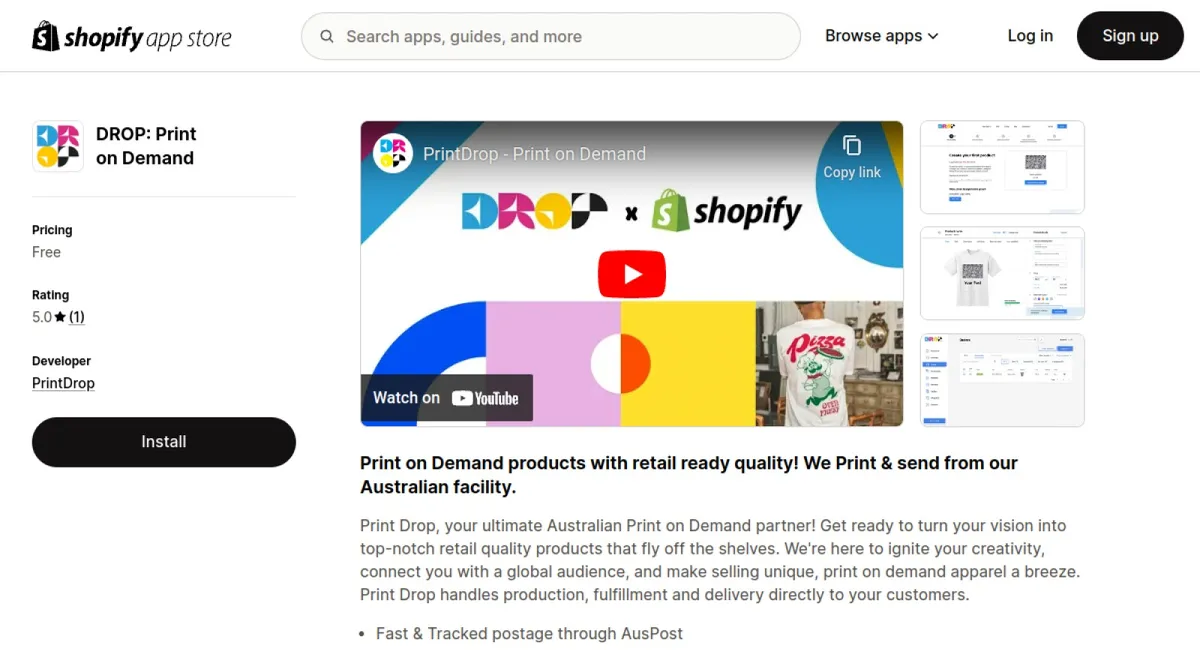 DROP: Print on Demand cover
