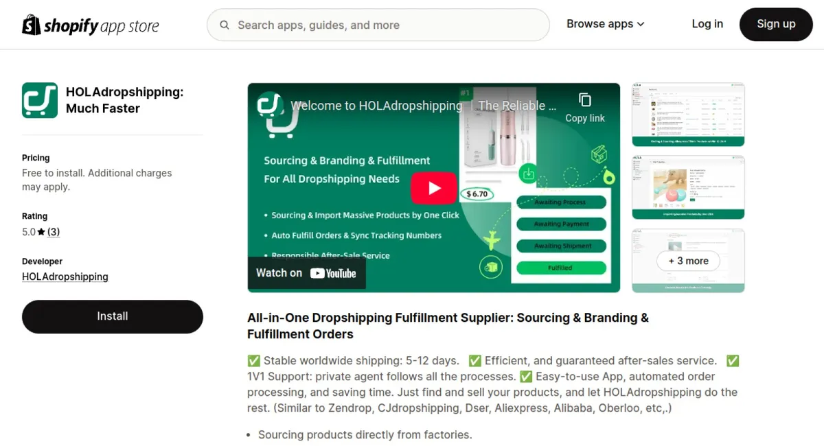 HOLAdropshipping cover