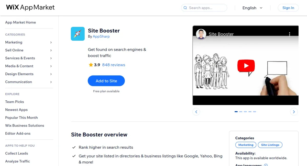 Site Booster cover