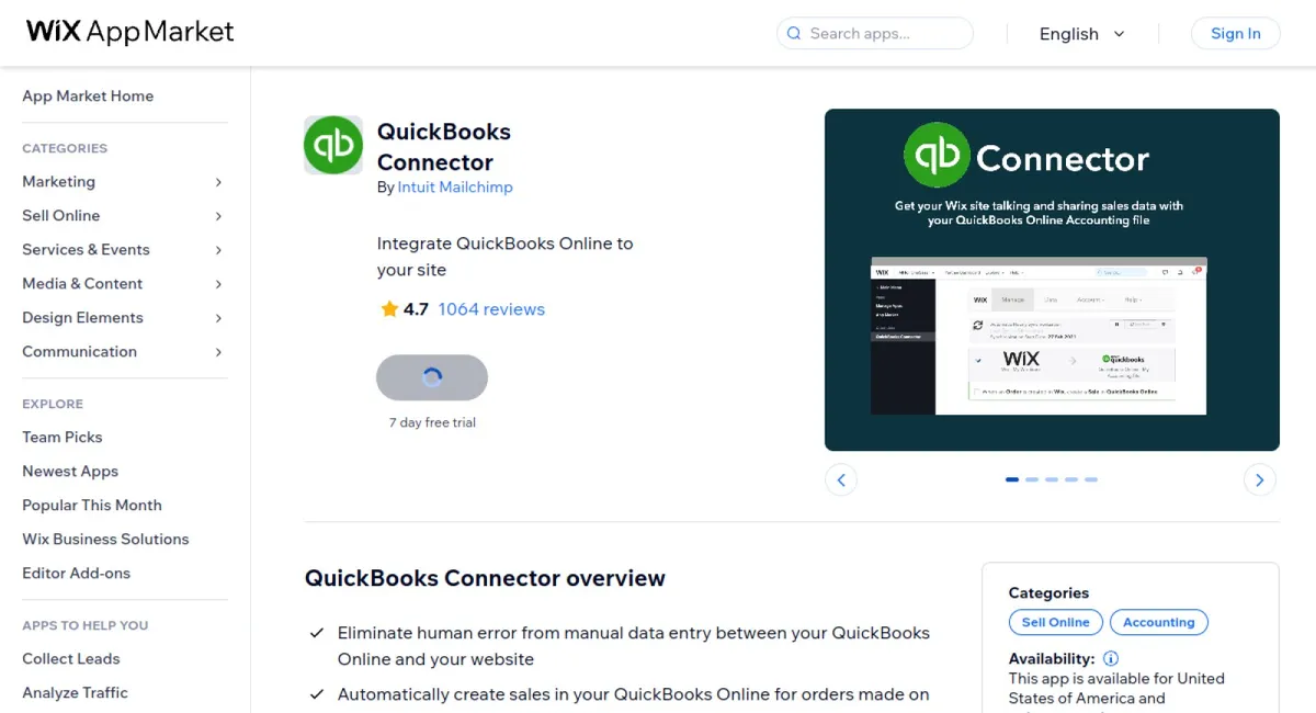 QuickBooks Connector cover