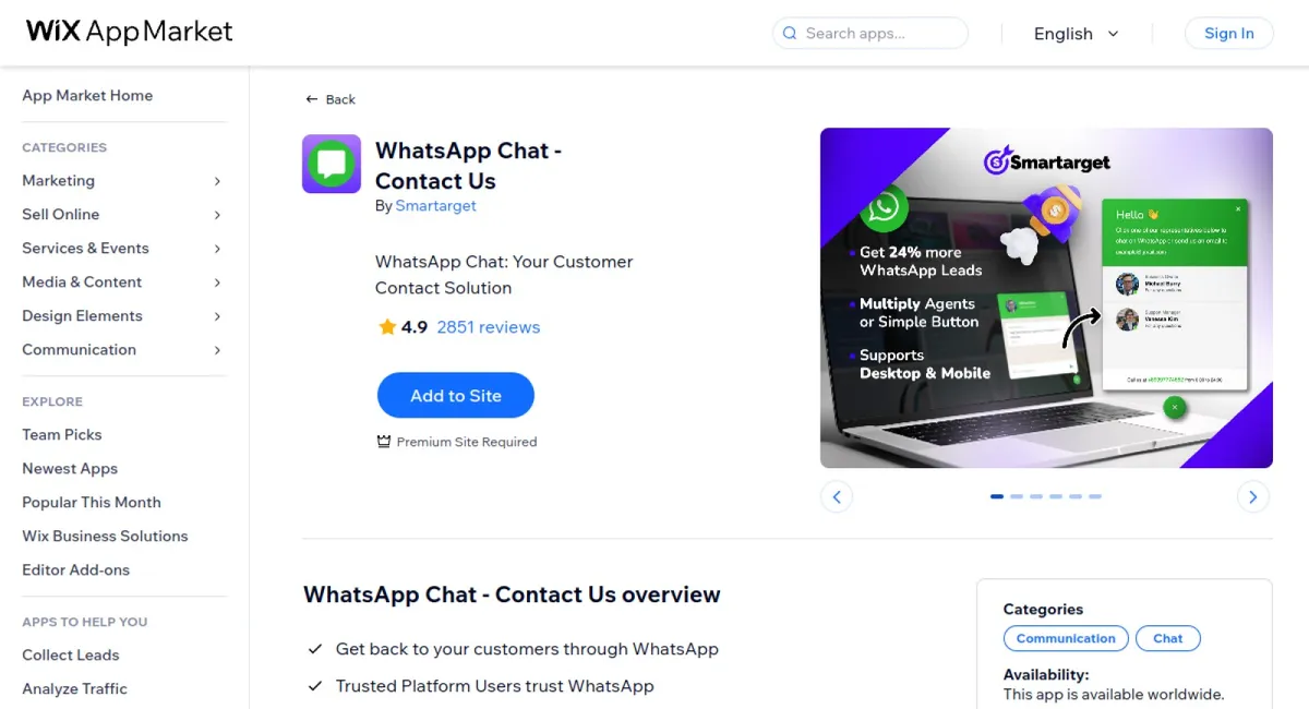 WhatsApp Chat - Contact Us cover