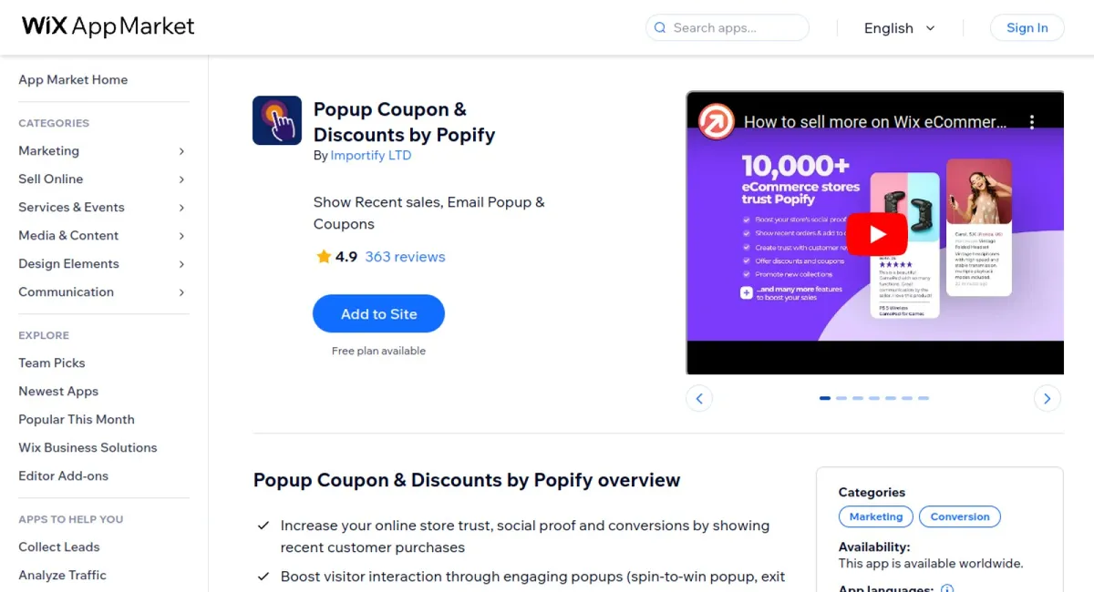 Popup Coupon &amp; Discounts by Popify cover